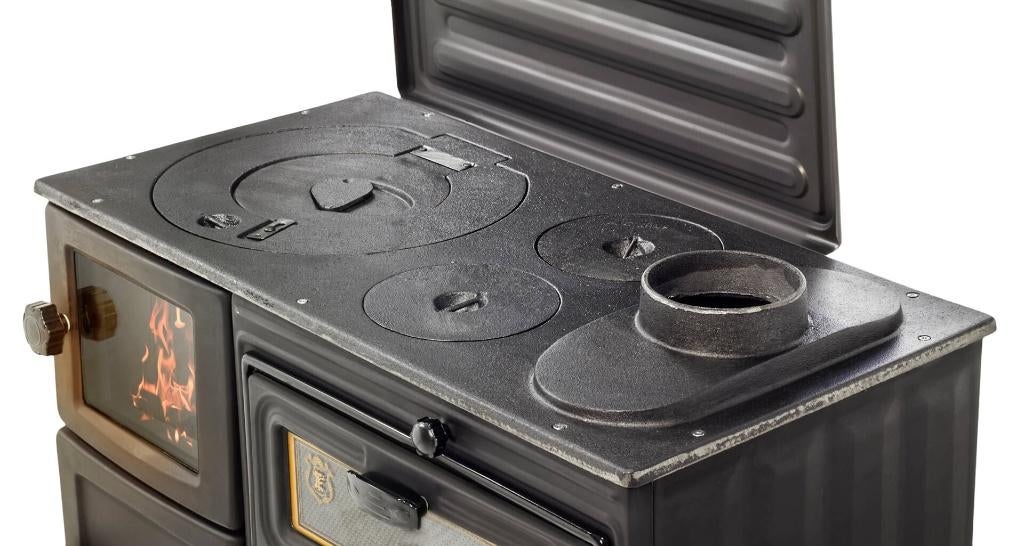 Magazijndeal Houtkachel €275 Laatste Stuks (kuzine), Ophalen, Vrijstaand, Hout, Nieuw