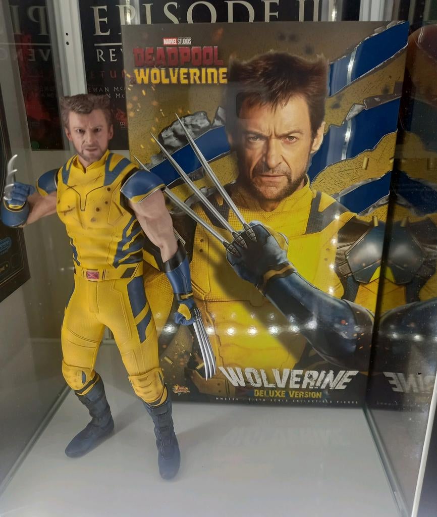 Hot toys deadpool wolverine deluxe set, Ophalen of Verzenden, Zo goed als nieuw