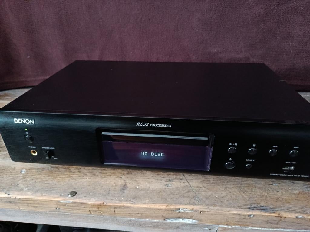 Denon DCD-720AE CD-speler - Uitstekende audiokwaliteit, Ophalen of Verzenden, Zo goed als nieuw, Overige merken