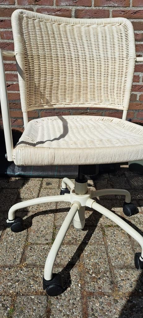 Bureaustoel crème kleur, Ophalen of Verzenden