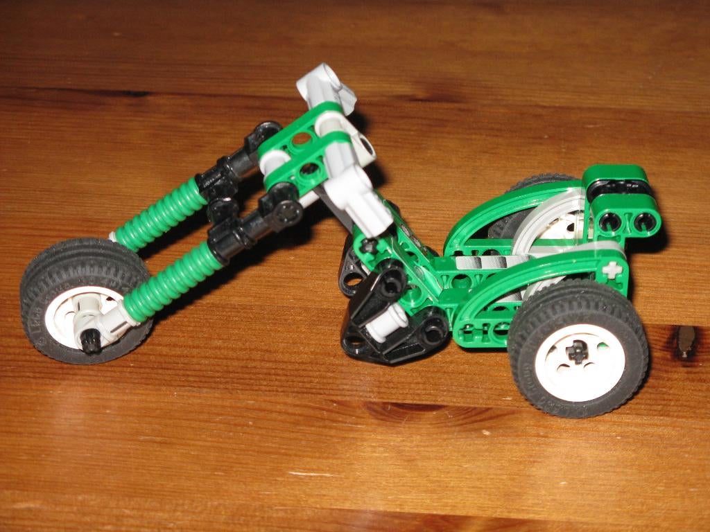 lego 8236 Technic Bike Burner met instructie, Ophalen, Lego
