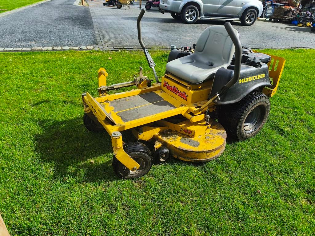 Hustler Zero Turn Maaier - Krachtige Honda Motor, Cirkelmaaier, Gebruikt, Mulchfunctie, 50 cm of meer