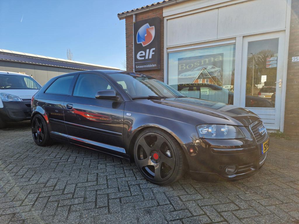Audi A3 2.0 FSI "Ambition" 150 Pk ! Clima - Cruise - 18 inch, Auto's, Voorwielaandrijving, Stof, Gebruikt, 4 cilinders
