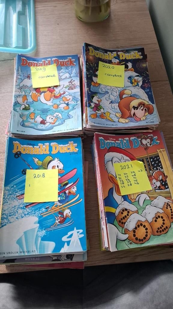 Donald duck, Ophalen of Verzenden, Zo goed als nieuw, Donald Duck, Meerdere stripboeken