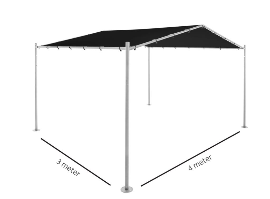 terras overkapping, Ophalen, Zo goed als nieuw, Tuinpaviljoen