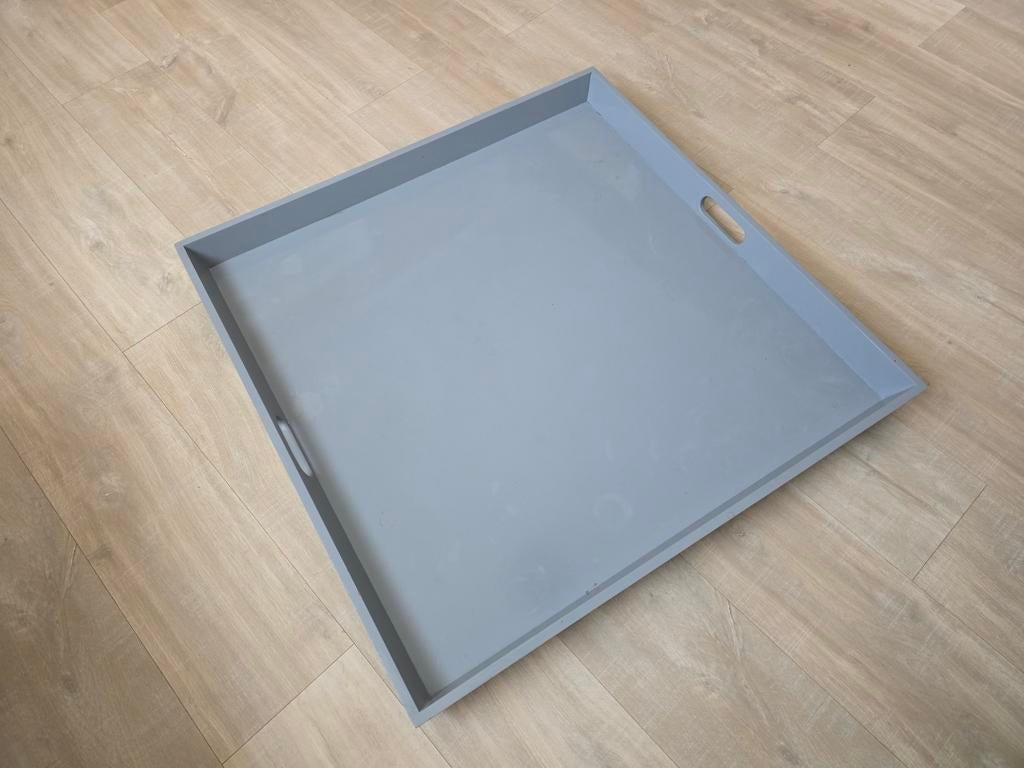 Dienblad 75 x 75, Ophalen of Verzenden, Zo goed als nieuw, Rechthoekig, Hout