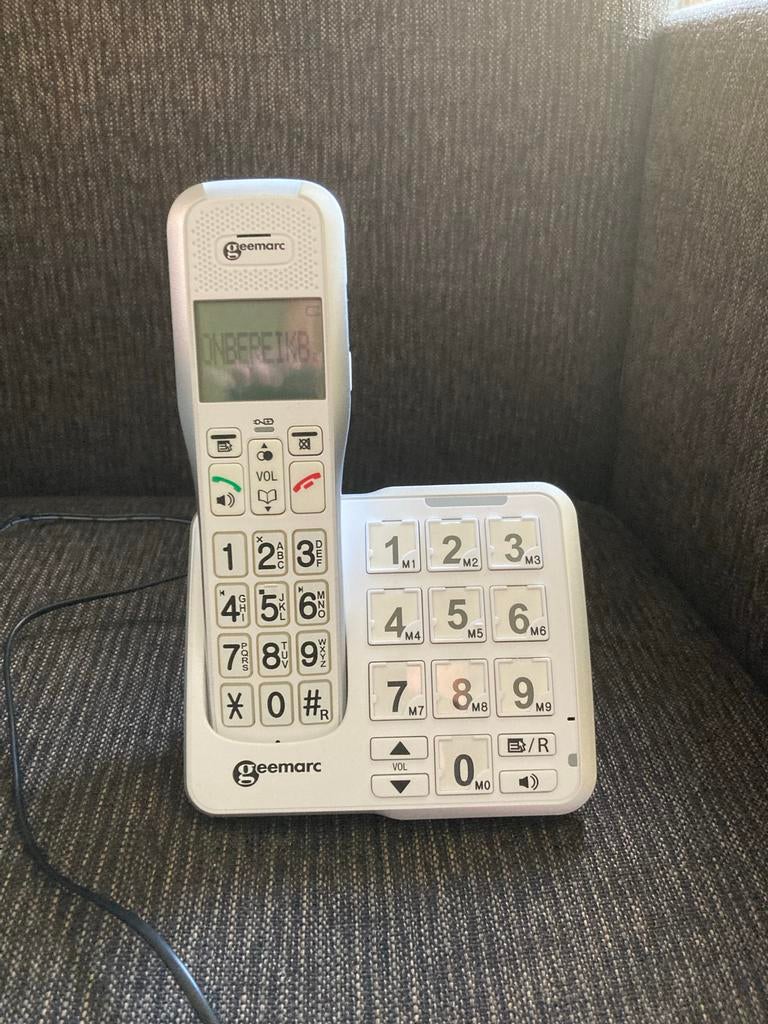 Geemarc Amplidect 595 Photo Dementie telefoon, Ophalen, Nieuw, 1 handset