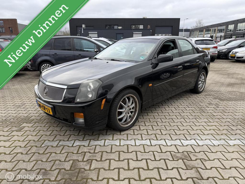 Cadillac CTS 3.2 V6 Elegance, Achterwielaandrijving, Gebruikt, Zwart, Sedan