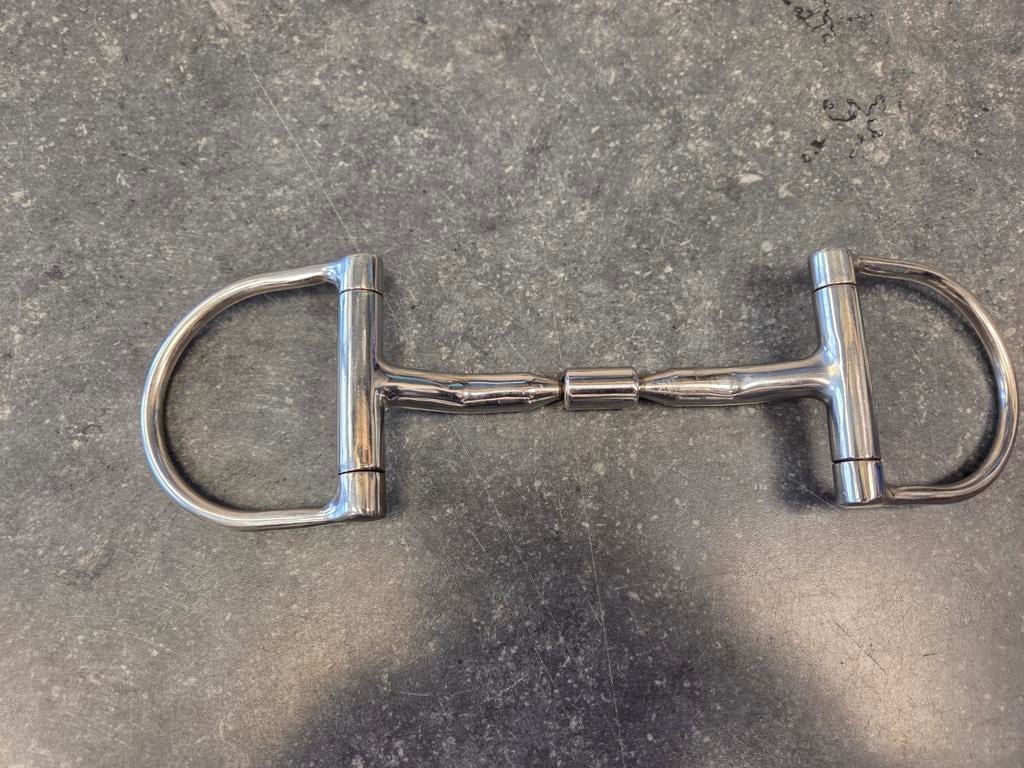 Bit anatomisch 12,5 cm, Dieren en Toebehoren, Ophalen of Verzenden, Zo goed als nieuw, Dressuur