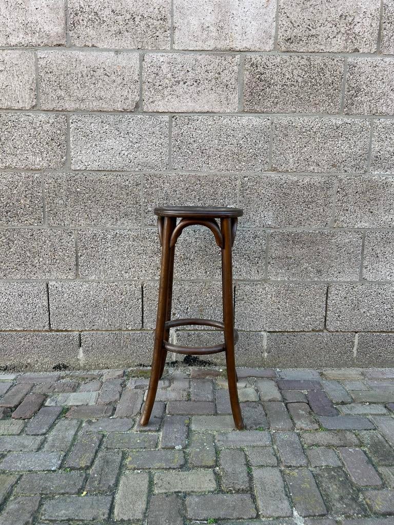 1 set 6 stuks Thonet Paris barkruk donkerbruin 75 cm Nieuw, Ophalen, Nieuw zonder verpakking, Meubilair