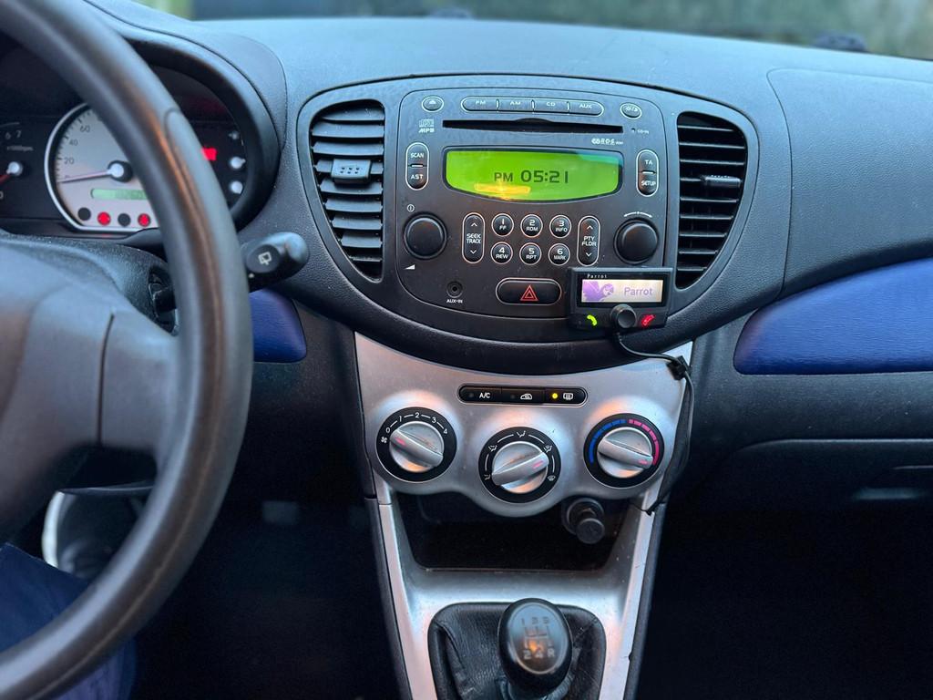 Hyundai I10 1.1 i-Catcher.airco.km nap.aluminum velgen, Voorwielaandrijving, Gebruikt, 31 €/maand, 4 cilinders