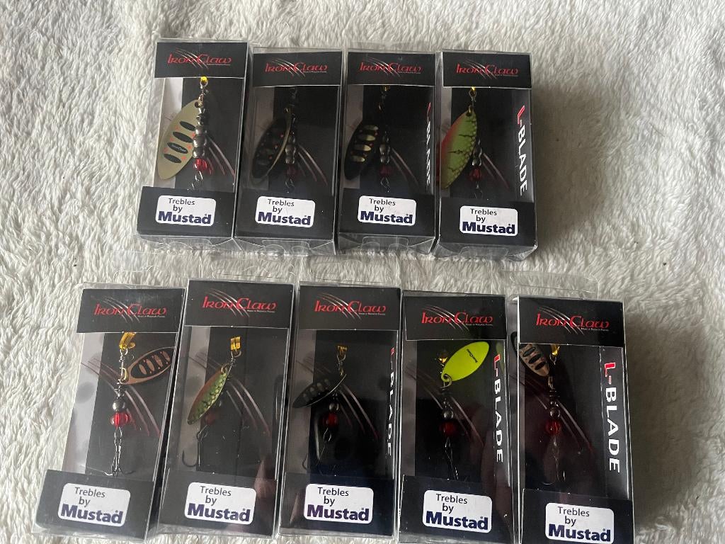 adv 920 / NIEUW mixset 14 spinners IROW CLAW, Ophalen of Verzenden, Nieuw, Overige typen