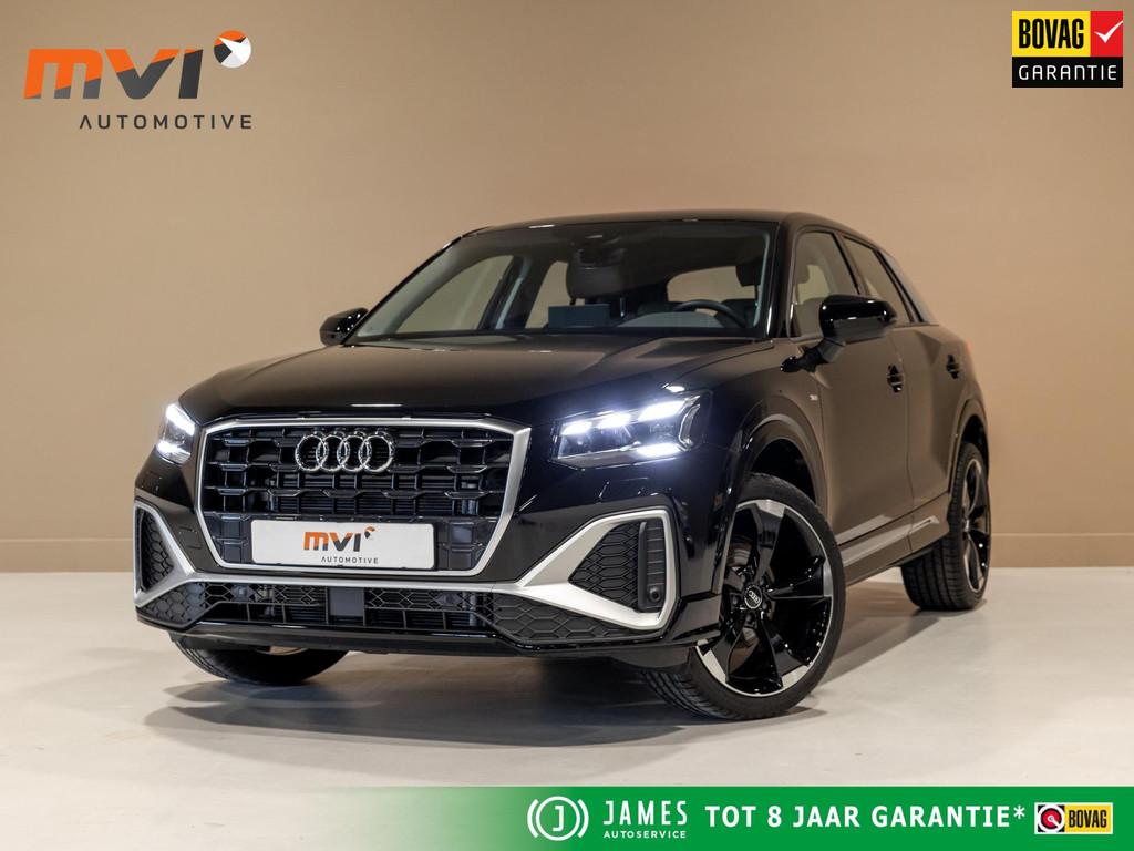 Audi Q2 35 TFSI S-Line Edition / 150pk / Leder / Stoelverwar, LED verlichting, 4 cilinders, Zwart, Leder