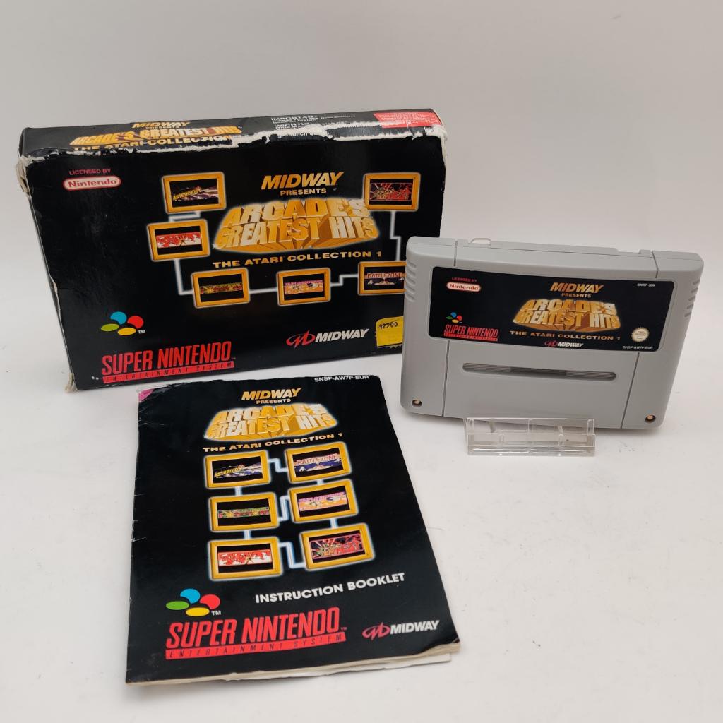 SNES Arcades Greatest Hits The Atari Collection nu €44.99, N, N, 1 speler, Racen en Vliegen