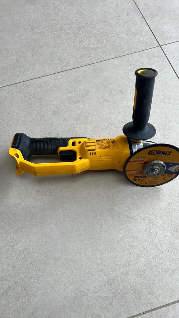 Dewalt Haakse Slijper DCG 412, Doe-het-zelf en Verbouw, Gereedschap | Slijpmachines, Ophalen of Verzenden, Zo goed als nieuw, 1000 watt of meer