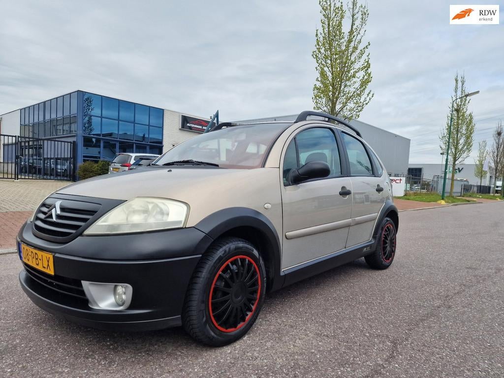 Citroen C3 1.4i-16V X-TR AUTOMAAT PANO CRUISE TREKHAAK 2 X S, 4 cilinders, Beige, Origineel Nederlands, Bedrijf