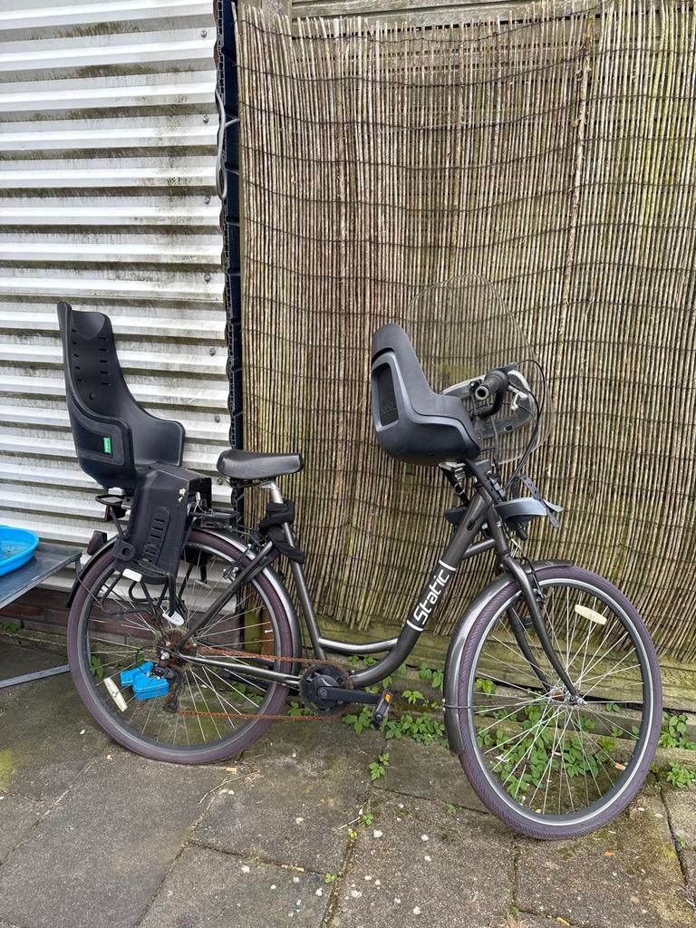 Stadsfiets zonder fietszitjes, Fietsen en Brommers, Versnellingen, Ophalen, Overige merken, 53 tot 56 cm