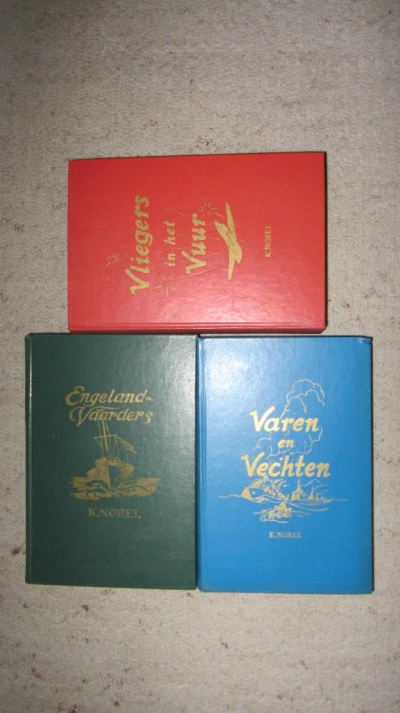 Engelandvaarders, Vliegers in het vuur, varen en vechten, Boeken, Ophalen of Verzenden, Algemeen, K. Norel, Tweede Wereldoorlog
