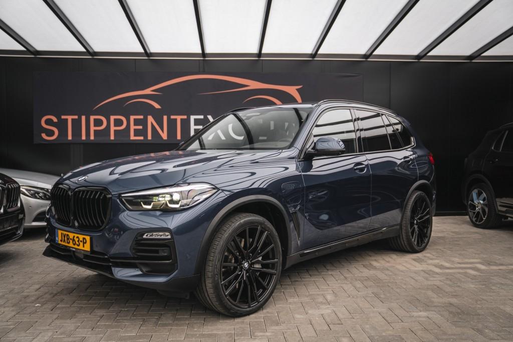 Bmw X5 XDRIVE45E, individual, stuurverw, h/k, Auto's, BMW, Gebruikt, X5, Blauw, Vierwielaandrijving