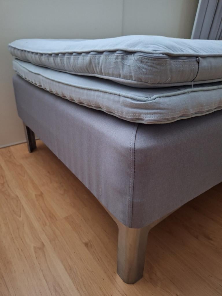 Sultan 1 persoon bed met topper (2). 90 bij 200., Gebruikt, 125 cm of meer, Ophalen of Verzenden, 75 tot 100 cm