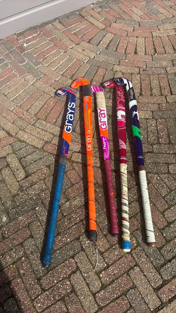 5 x hockey sticks, Ophalen of Verzenden, Gebruikt, Stick