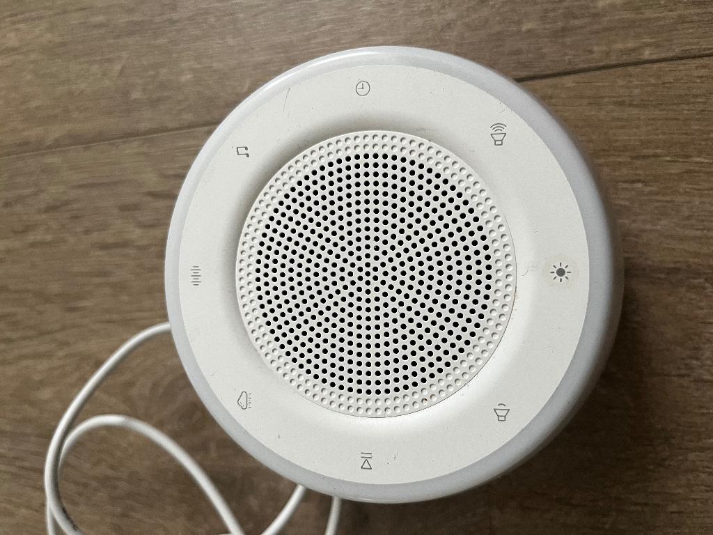 White noise sound lamp, Huis en Inrichting, Lampen | Tafellampen, Zo goed als nieuw, Minder dan 50 cm, Kunststof, Ophalen of Verzenden