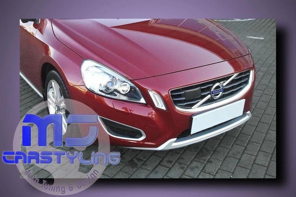 Volvo S60/ V60 - Voorbumper spoiler, Ophalen of Verzenden, MJ-Carstyling, Info@mj-carstyling.net, Sibeliusstraat 81 5011JH Tilburg