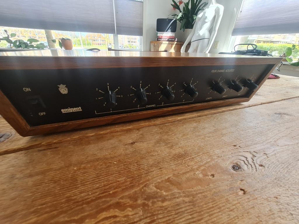 Eminent Four Channel Acoustics versterker, Muziek en Instrumenten, Orgels, Ophalen of Verzenden, Gebruikt, 2 klavieren, Orgel