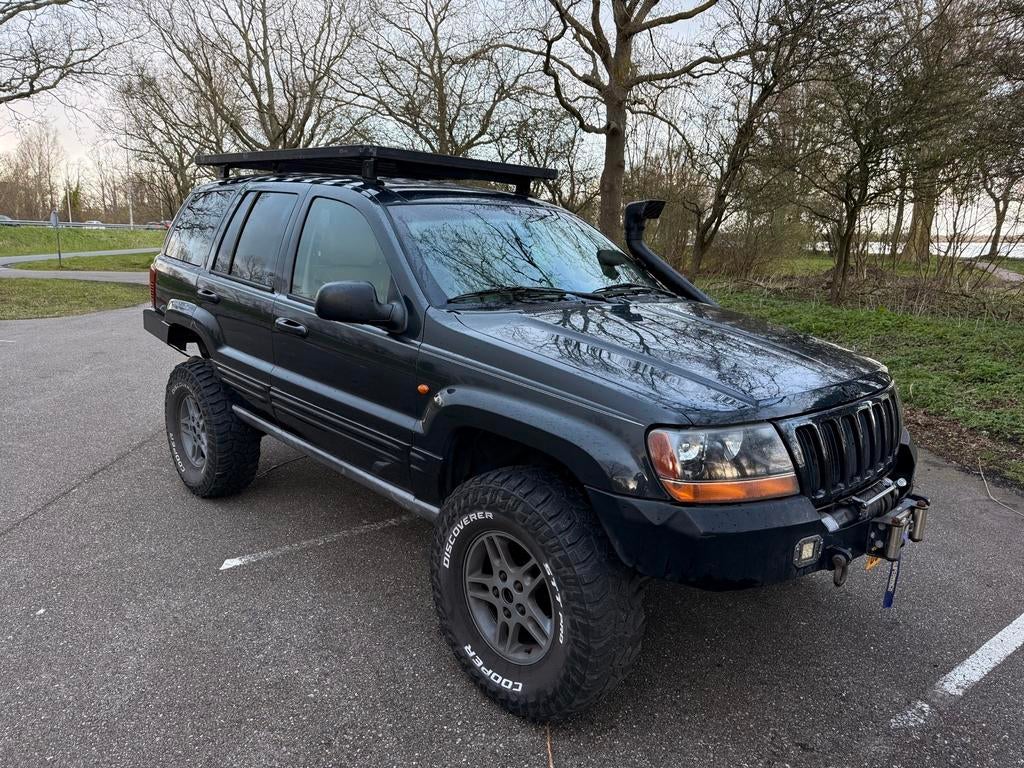Jeep Grand Cherokee 4.7 I V8 Limited AUT 2000 Zwart, Automaat, 1826 kg, 3360 kg, Zwart