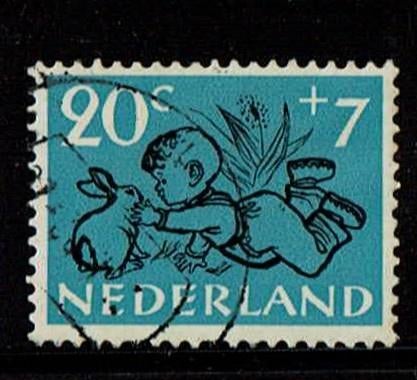 Nederland NVPH 600 gestempeld, Verzenden, Na 1940, Gestempeld