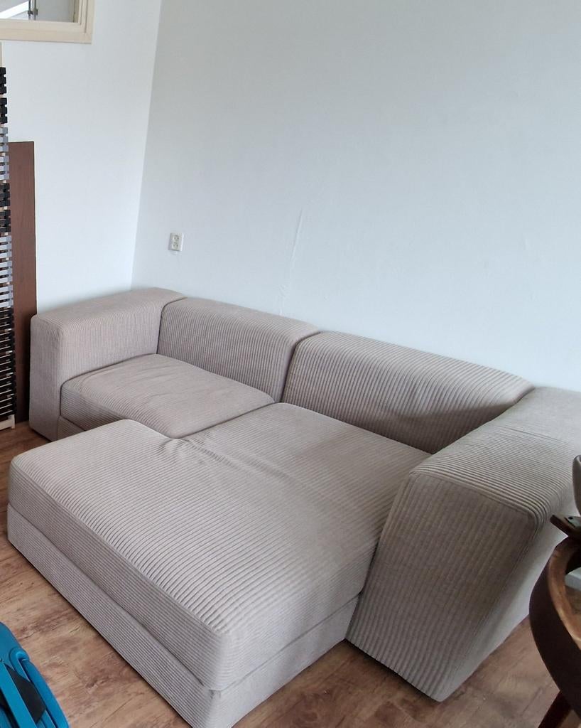 Grijze hoezen voor IKEA Jattebo bank, Ophalen, 250 tot 300 cm, 100 tot 125 cm, Hoekbank