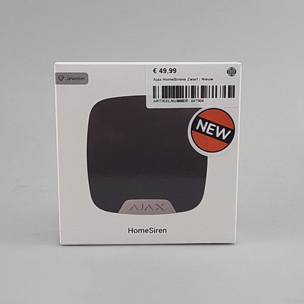 Ajax HomeSirene Zwart | Nieuw, Flex Ltd., Nieuw, https://flex.com/contact-us, Nobelstraat 10, 5807 GA Oostrum LB, Limburg, Nederland