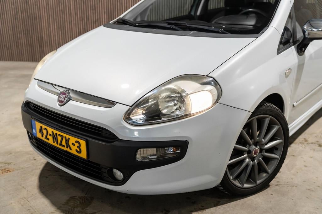 Fiat Punto Evo 1.3 M-Jet Dynamic Nette Auto, Auto's, Voorwielaandrijving, Euro 5, Gebruikt, Zwart