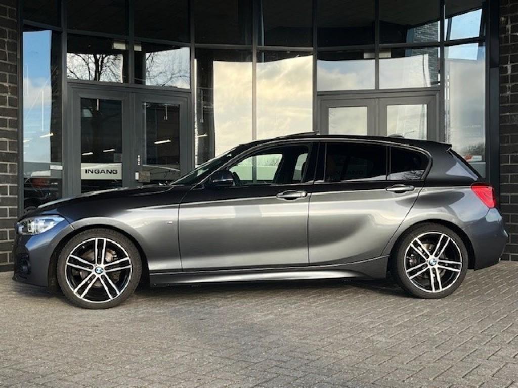 Bmw 1-SERIE 118I AUT. M SPORT ED. - LEDER - EL. SCH./KANT.DA, Gebruikt, USB, Bedrijf, 650 kg