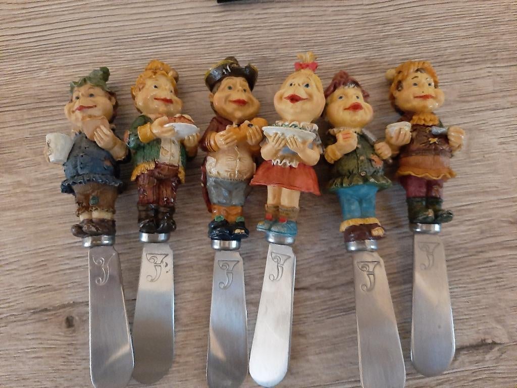 laven efteling  botermesjes/spateltjes, Ophalen of Verzenden, Zo goed als nieuw, Gebruiksvoorwerp