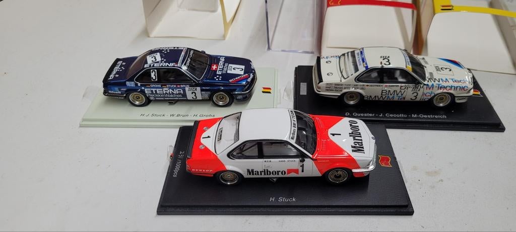 Spark BMW 635 CSI Spa&Macau race, Hobby en Vrije tijd, Ophalen of Verzenden, Zo goed als nieuw, Auto, Overige merken