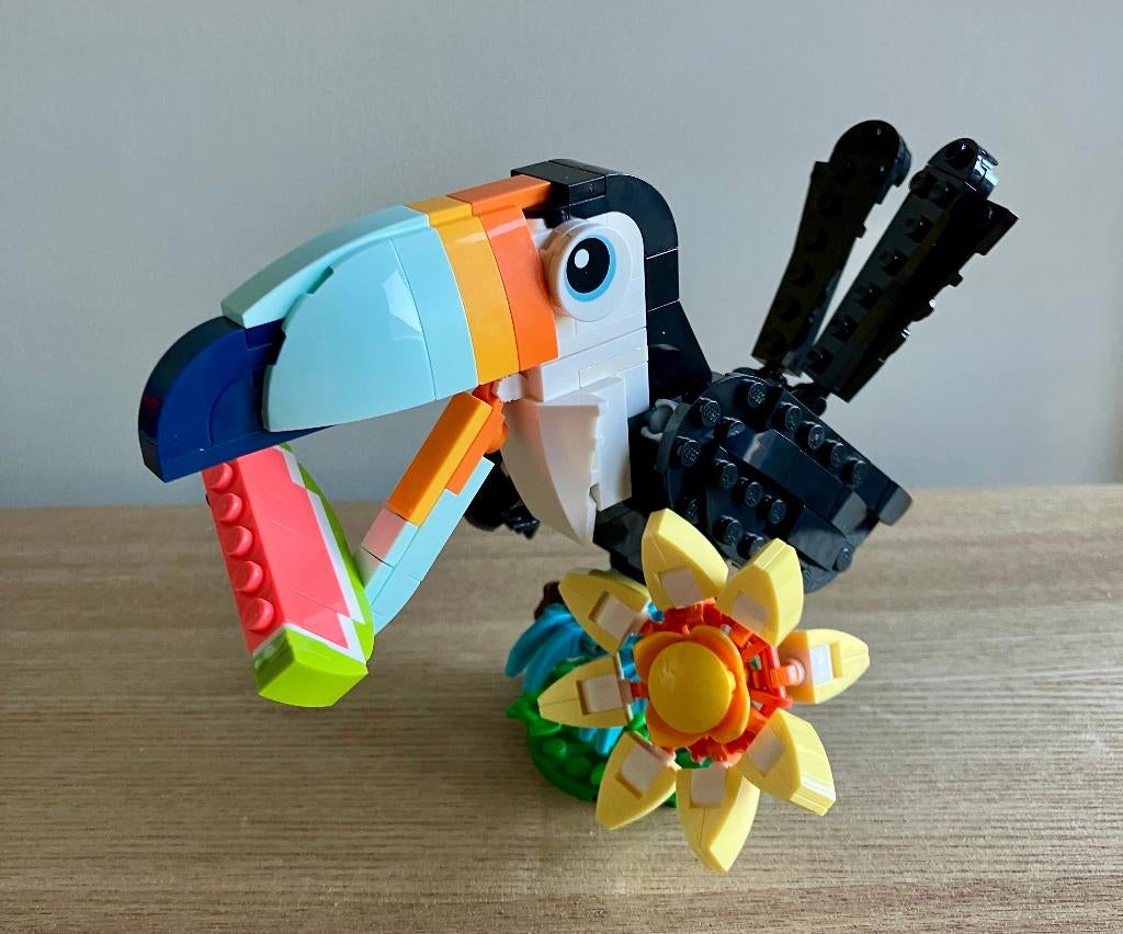 Lego Creator 3 in 1 - 31173  - Tropische Toekan - Compleet, Kinderen en Baby's, Speelgoed | Duplo en Lego, Gebruikt, Lego, Ophalen of Verzenden