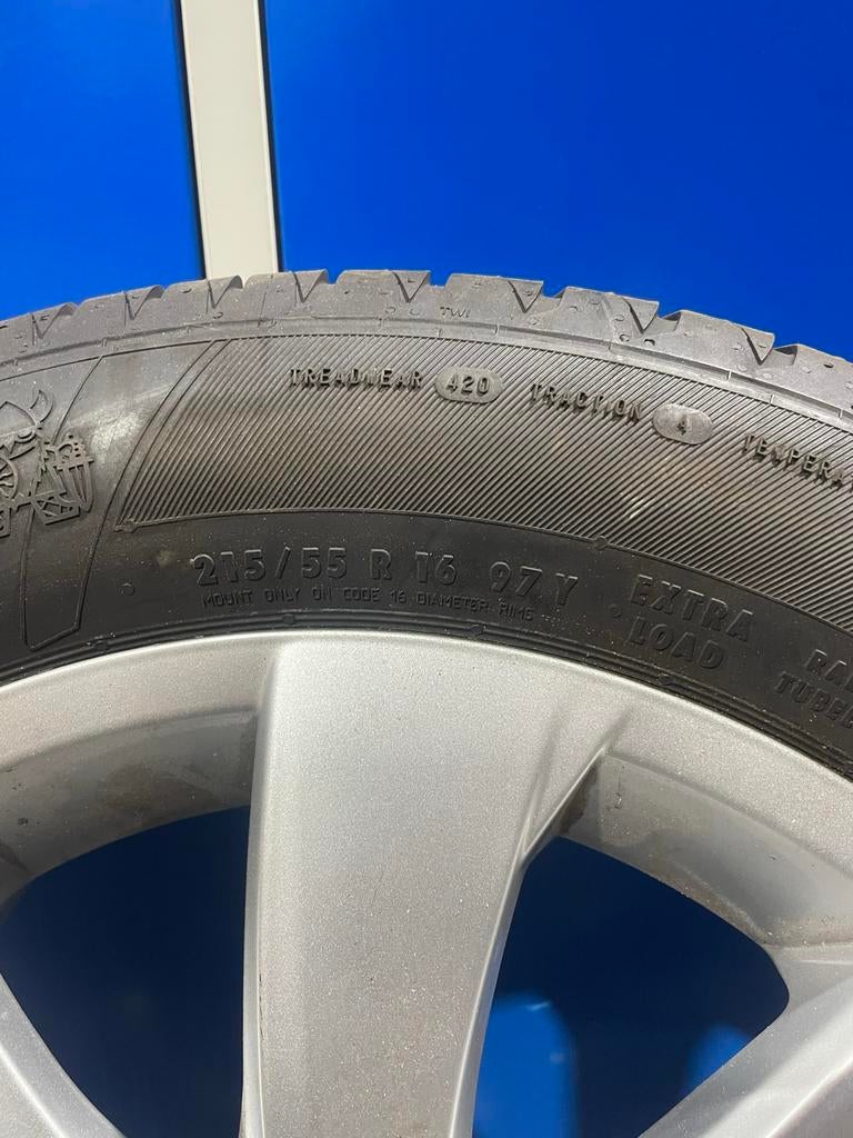 Nette set velgen met banden voor Citroën Berlingo 4x108, Auto-onderdelen, Banden en Velgen, Ophalen, 16 inch, Banden en Velgen