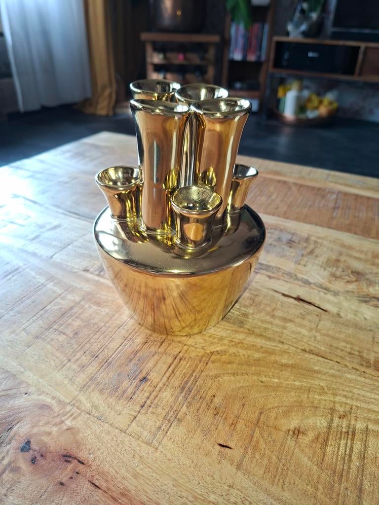 Tulpenvaas tulpen vaas daan kromhout, Ophalen of Verzenden, Zo goed als nieuw