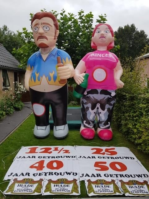 getrouwd of 12,5 25 40 of 50 jaar? mooi echtpaar / artikel, Ophalen, Zo goed als nieuw, Geboorte of Huwelijk