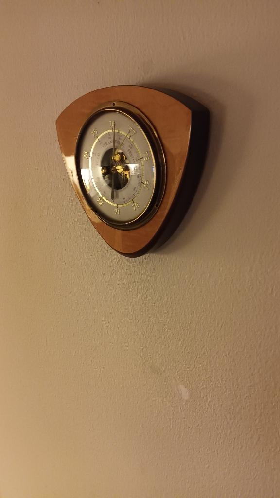 BAROMETER, sixties - seventies DESIGN, perfecte staat, Antiek en Kunst, Antiek | Gereedschap en Instrumenten, Ophalen of Verzenden