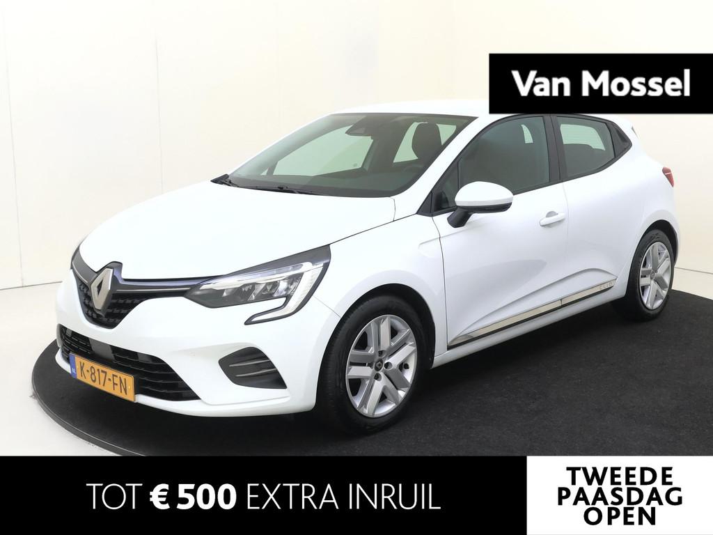 Renault Clio 1.0 TCe Bi-Fuel Zen | Navigatie | Parkeersensor, Auto's, Voorwielaandrijving, Euro 6, Parkeersensor, Wit