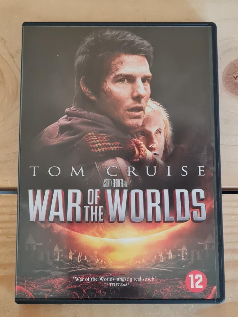 DVD War Of The Worlds - Tom Cruise, Vanaf 12 jaar, Ophalen of Verzenden, Zo goed als nieuw, Actie
