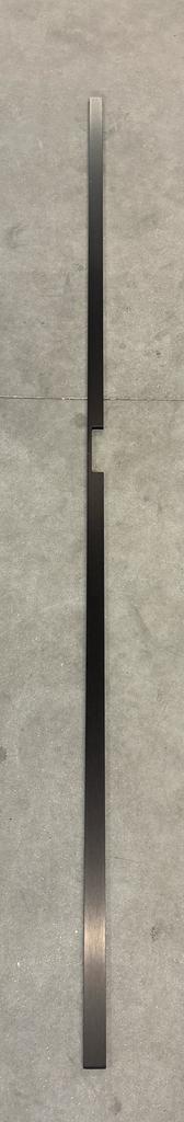 3 Zwart metalen grepen. 198(1) en 185(2), Ophalen, Nieuw, IJzer, Overige typen