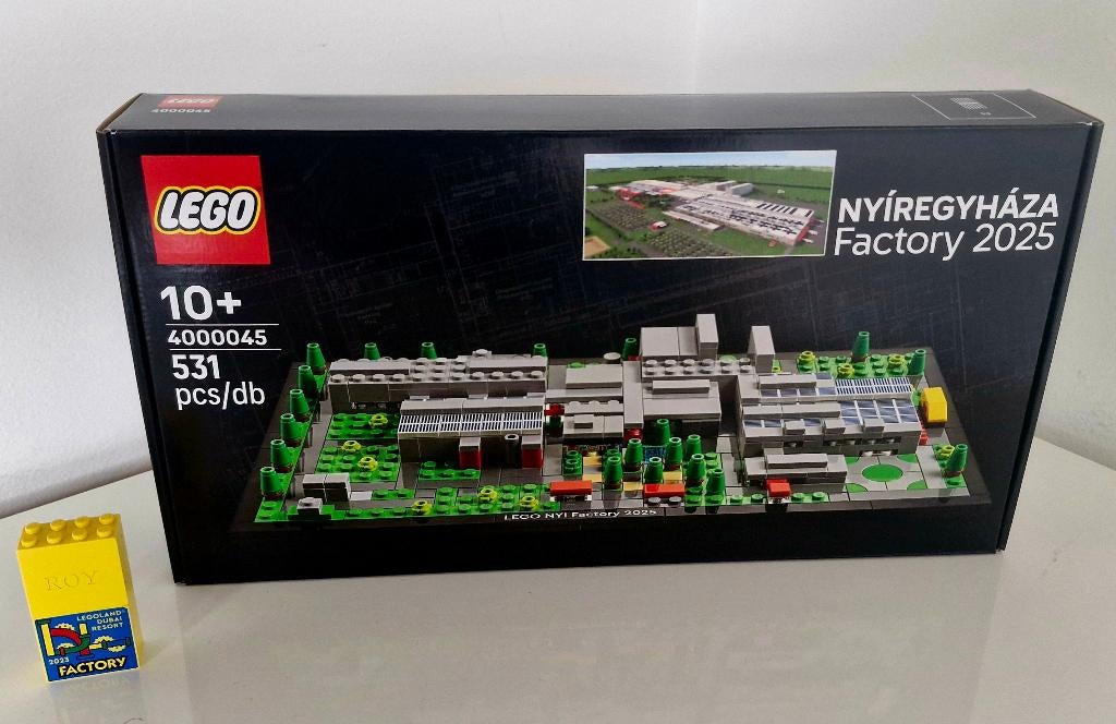Lego 4000045 Nyiregyhaza Factory 2025 (zeer zeldzaam), Ongeopend/sealed, Lego, Nieuw, Architecture