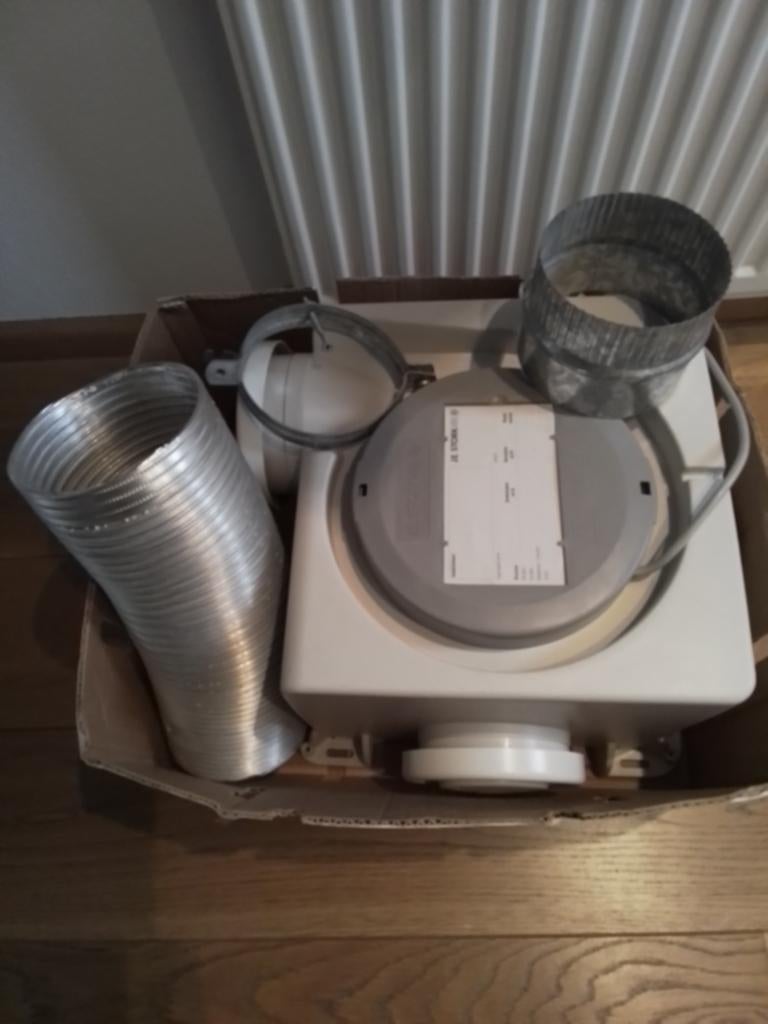 Centrale afzuiginstallatie, Doe-het-zelf en Verbouw, Ophalen of Verzenden, Zo goed als nieuw, Afzuiger