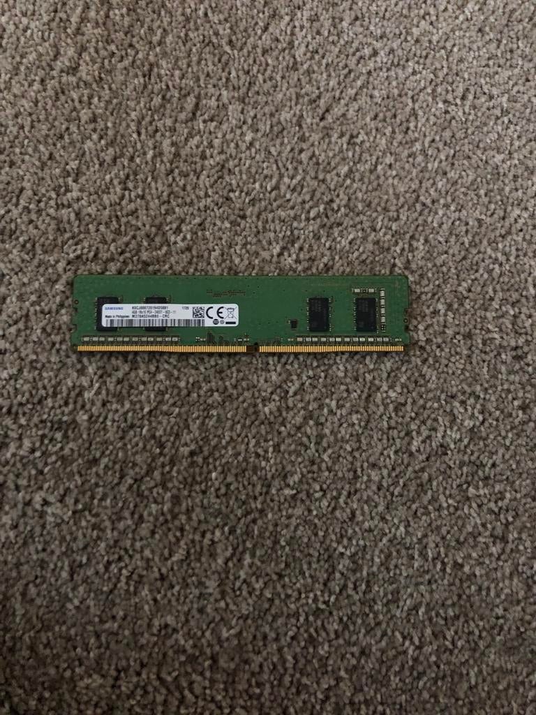 Samsung 4GB DDR4 2400T RAM Geheugen, Computers en Software, Gebruikt, Server, DDR4, Ophalen of Verzenden