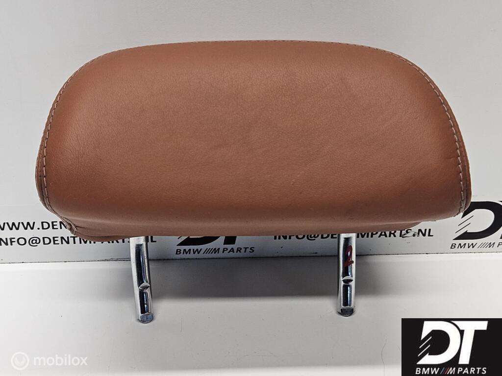 Hoofdsteun achter nappa zimt BMW M3 E46 52207903015, Auto-onderdelen, Interieur en Bekleding, BMW, Gebruikt, Ophalen of Verzenden
