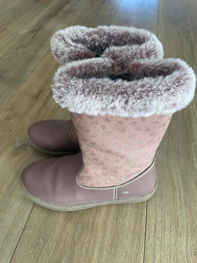 Leren Laarsjes Lamino - Maat 32 - Paars/Lila, Kinderen en Baby's, Kinderkleding | Schoenen en Sokken, Meisje, Ophalen of Verzenden