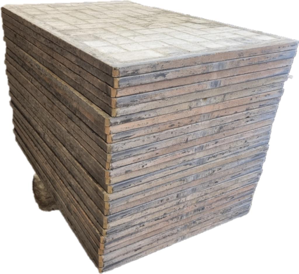 Steenschotten - Massief kunststof - AANBIEDING, Ophalen, Zo goed als nieuw, Minder dan 180 cm, Palen